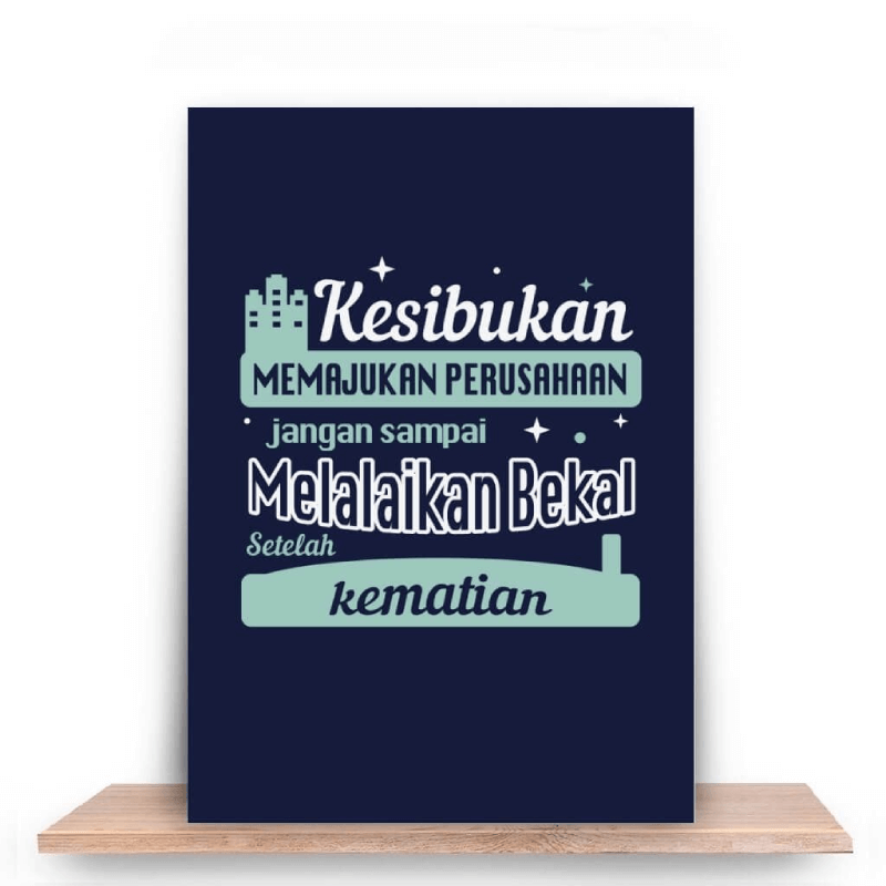 Bekal kita butuhkan untuk menuju alam akhirat