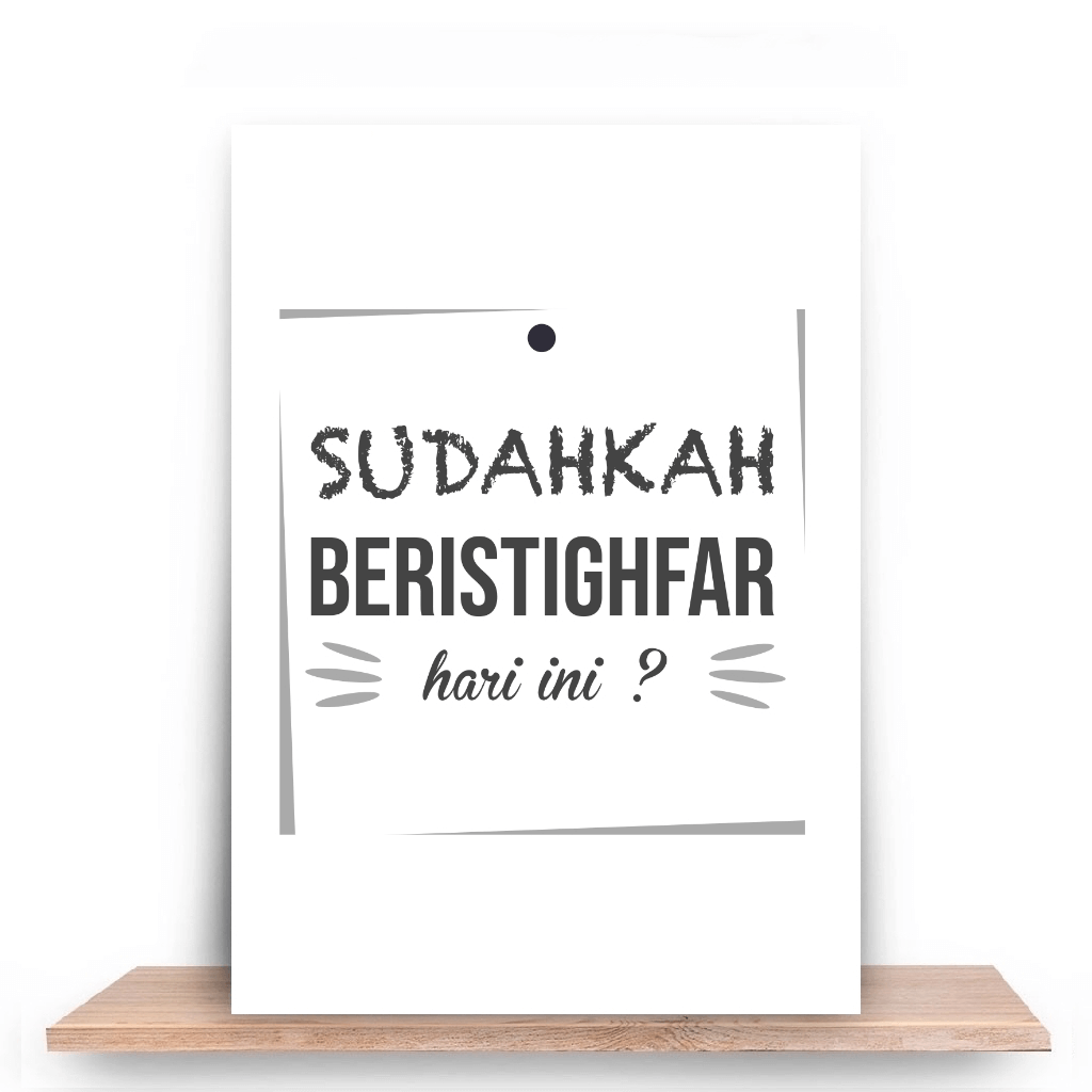 Sudahkah Beristighfar hari ini?