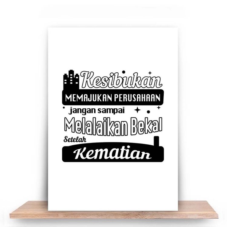 Bekal kita butuhkan untuk menuju alam akhirat
