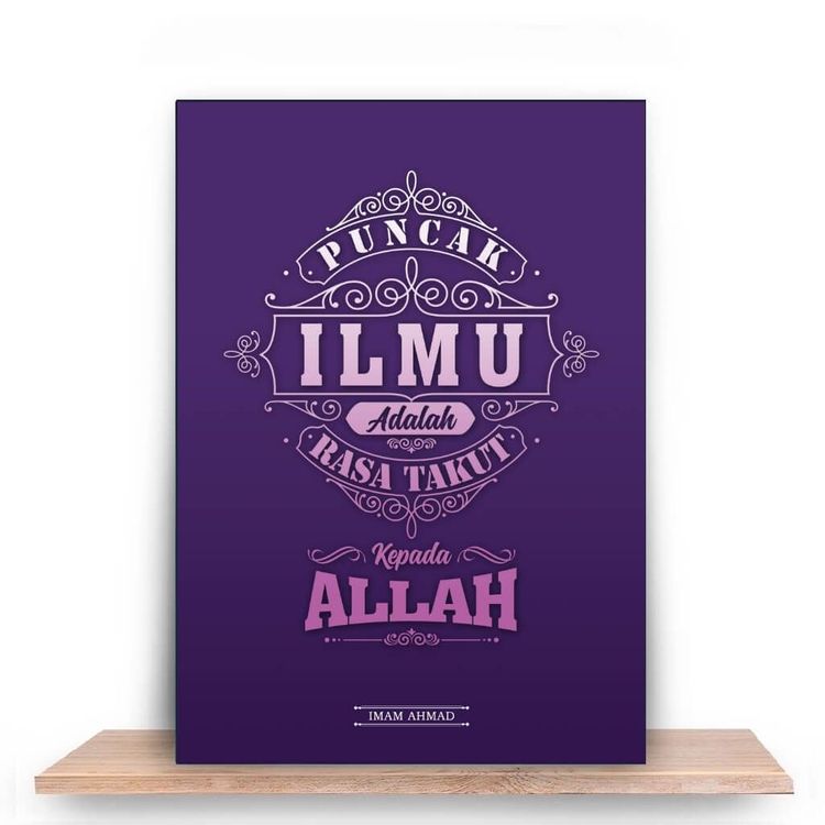 Puncak dari Ilmu adalah rasa takut pada Allah