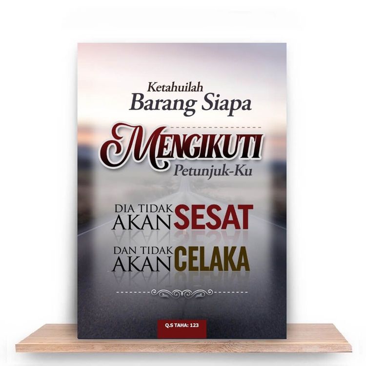 Tidak akan tersesat dan tidak akan celaka