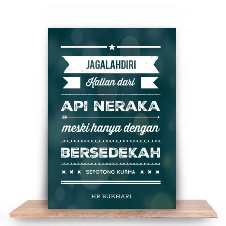 Saudaraku , bersedekahlah walaupun hanya sedikit