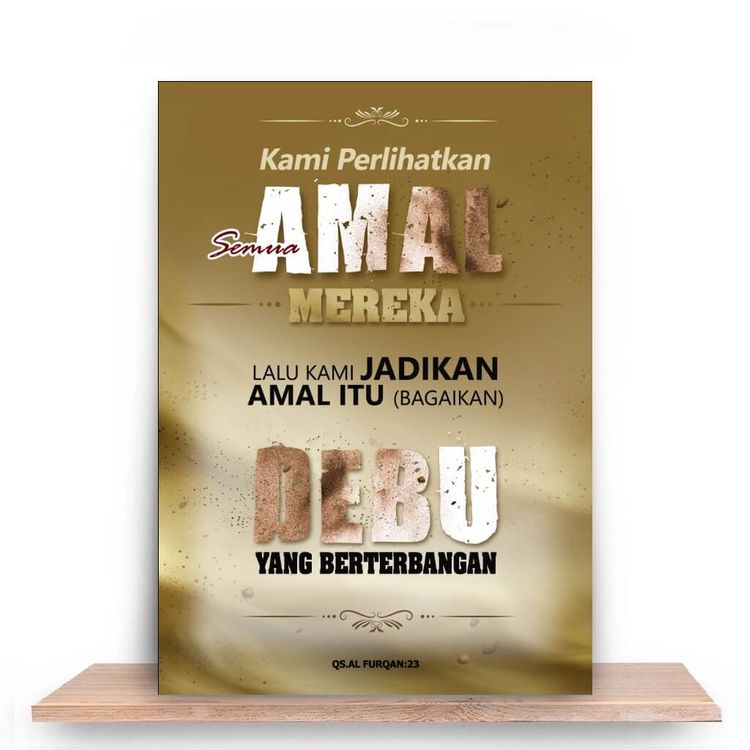 Jangan Sampai Susah Payah Beramal Tetapi Sia-Sia