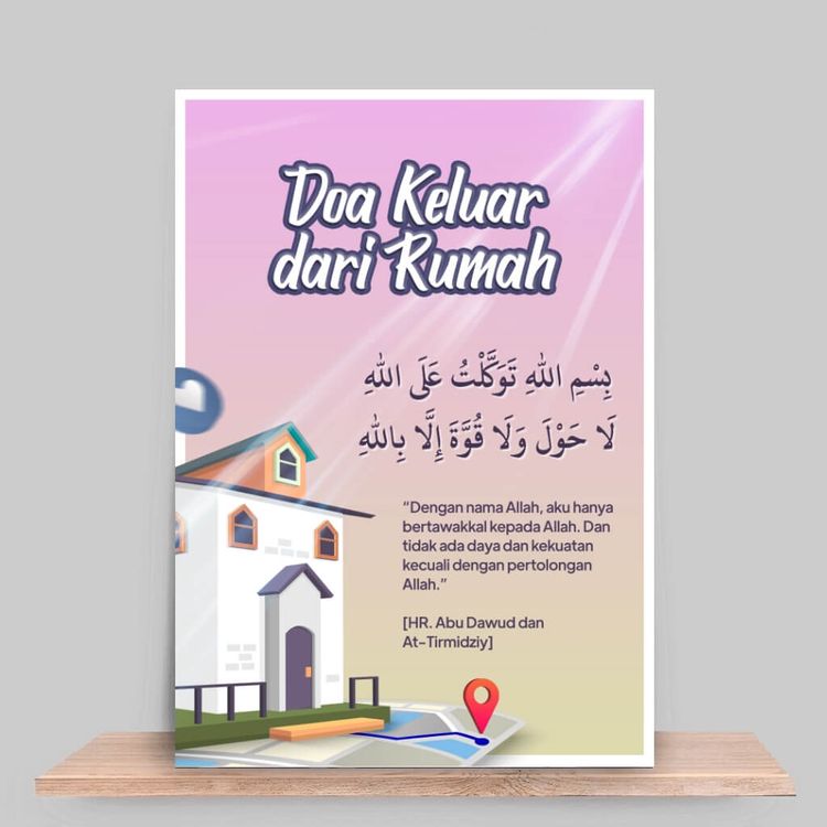 Doa Keluar Rumah