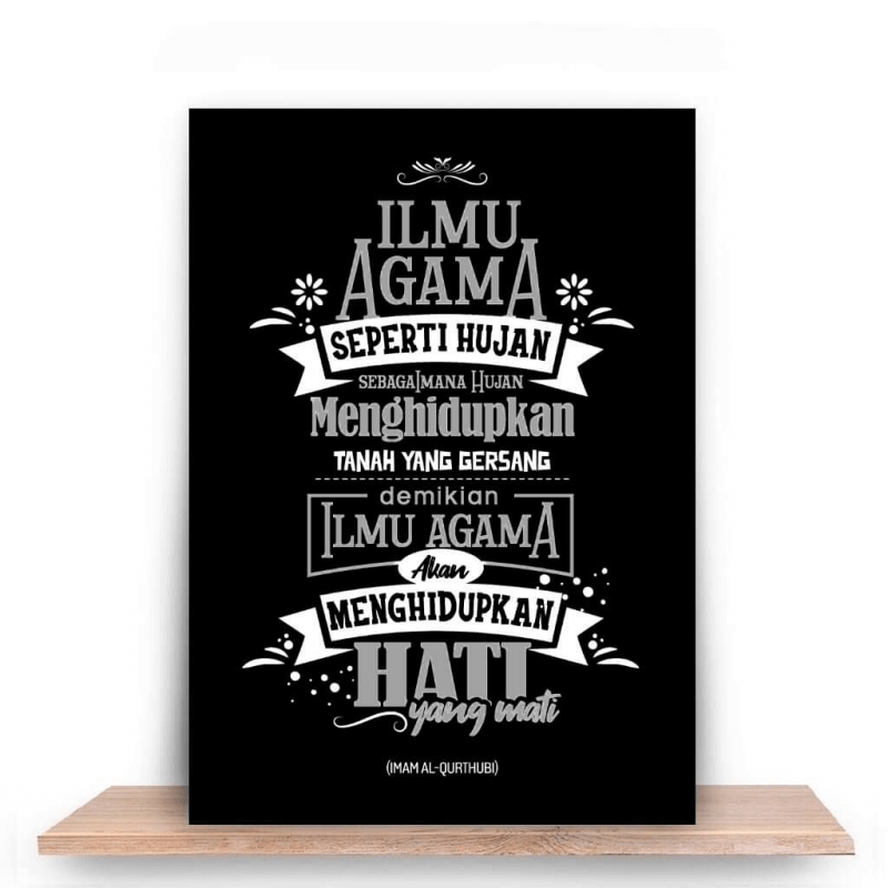 Ilmu agama akan menghidupkan hati yang mati Ilmu agama akan menghidupkan hati yang mati